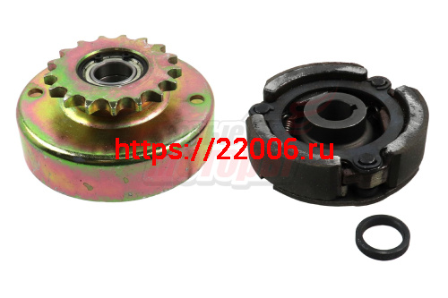 Сцепление центробежное под вал 20 мм (звезда 428 -17Т) для виброплит, затирочных машин по бетону Сцепление центробежное под вал 20 мм (звезда 428 -17Т) для виброплит, затирочных машин по бетону