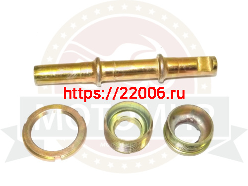 Кареточный узел в сборе (безрезьбовой, под клин, подшипник 3/16*9, ось 145мм), ("Десна") (ETA-01) Кареточный узел в сборе (безрезьбовой, под клин, подшипник 3/16*9, ось 145мм), ("Десна") (ETA-01)