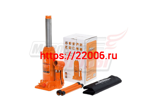 Домкрат AirLine 4т бутылочный в сумке (MIN-195мм, MAX-380мм) AJ-B-04 Домкрат AirLine 4т бутылочный в сумке (MIN-195мм, MAX-380мм) AJ-B-04