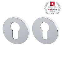 Накладка Armadillo (Армадилло) под цилиндр ET.R.URS52 (ET URS) CP-8 хром