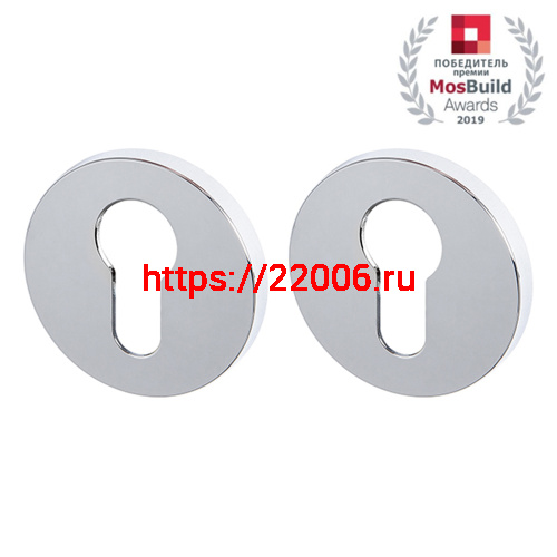 Накладка Armadillo (Армадилло) под цилиндр ET.R.URS52 (ET URS) CP-8 хром Накладка Armadillo (Армадилло) под цилиндр ET.R.URS52 (ET URS) CP-8 хром