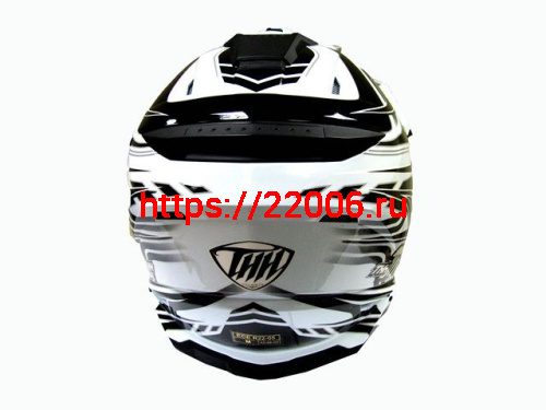 Мотошлем THH TX-25 №1 white/black (S) Мотошлем THH TX-25 №1 white/black (S)