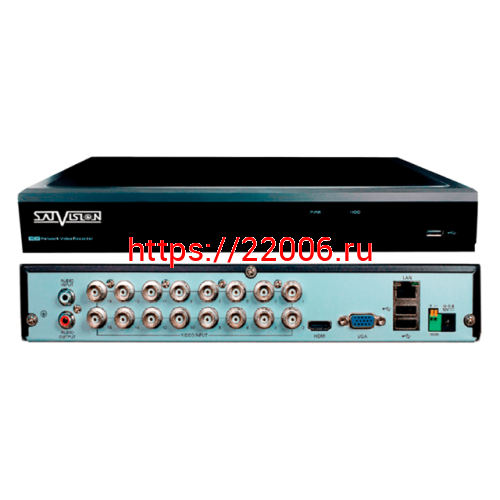 SVR-6110N v2.0 видеорегистратор гибридный SVR-6110N v2.0 видеорегистратор гибридный