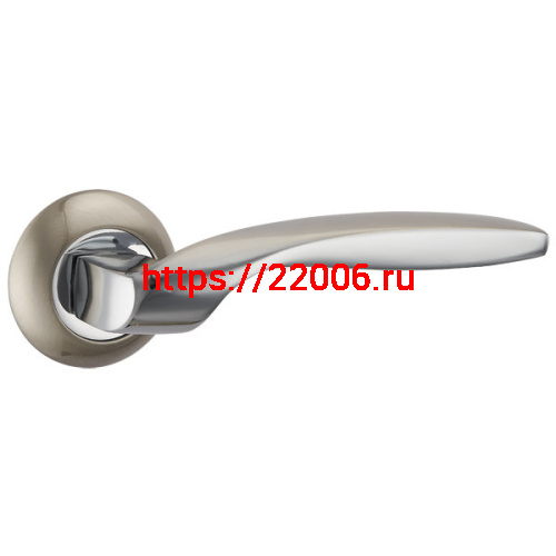 Ручка Punto (Пунто) раздельная R.TL54.BOSTON (BOSTON TL) SN/CP-3 матовый никель/хром Ручка Punto (Пунто) раздельная R.TL54.BOSTON (BOSTON TL) SN/CP-3 матовый никель/хром