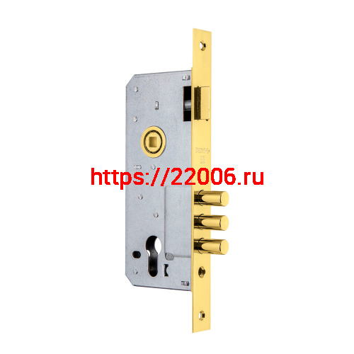 Корпус Fuaro (Фуаро) врезного замка с защёлкой DD900/C-45.85.3MR (900 3MR W/B) PB латунь Корпус Fuaro (Фуаро) врезного замка с защёлкой DD900/C-45.85.3MR (900 3MR W/B) PB латунь