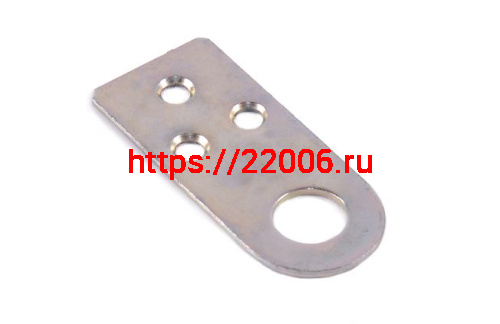 Проушины skobis (СКОБИС) ушко прямое 70х30 (70х30х2) цинк белый Проушины skobis (СКОБИС) ушко прямое 70х30 (70х30х2) цинк белый