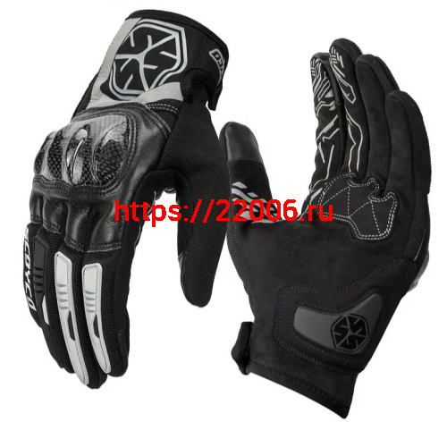 Перчатки SCOYCO (оригинал) MC-122, черные, р-р 2XL