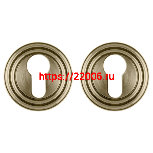 Накладка Punto (Пунто) под цилиндр ET ML ABG-6 зеленая бронза Накладка Punto (Пунто) под цилиндр ET ML ABG-6 зеленая бронза