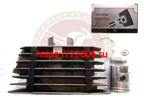 Поршневая группа Минск с поршнем, с пальцем, с кольцами (ТПК "МотоМир")(кол-во в коробке 8 шт) Поршневая группа Минск с поршнем, с пальцем, с кольцами (ТПК "МотоМир")(кол-во в коробке 8 шт)