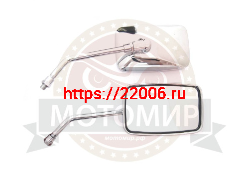 Зеркала (004) d10 квадр. хром крепление по центру (кол-во в упак. 50 пар.) Зеркала (004) d10 квадр. хром крепление по центру (кол-во в упак. 50 пар.)