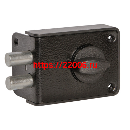 Замок Zenit (Зенит) накладной RL 131 (черный) Замок Zenit (Зенит) накладной RL 131 (черный)