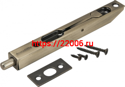 Упор Armadillo (Армадилло) дверной торцевой RIGEL17-140 (FB 5-1/2) AB-7 бронза