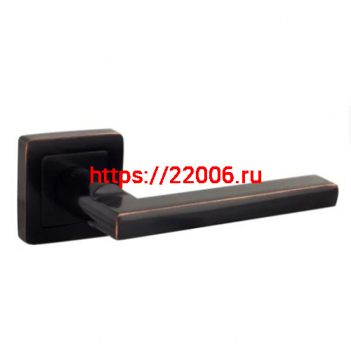 Ручка Punto (Пунто) раздельная PLUTON QR/HD ABL-28 темная медь фото 3 Ручка Punto (Пунто) раздельная PLUTON QR/HD ABL-28 темная медь фото 3