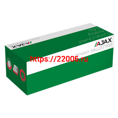 Ручка Ajax (Аякс) защелка DK682 AB-PS (6082 AB-P) (без фик.) бронза фото 2