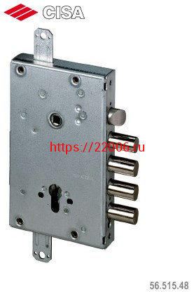 Корпус Cisa (Чиза) врезного замка с защёлкой REVOLUTION PRO 56.515.48 (тех. упаковка) Корпус Cisa (Чиза) врезного замка с защёлкой REVOLUTION PRO 56.515.48 (тех. упаковка)