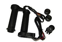 Подогрев (Ручки с подогревом) в сборе (пр/лев) под диам. 22мм, проводка, тумблер (2 полож),