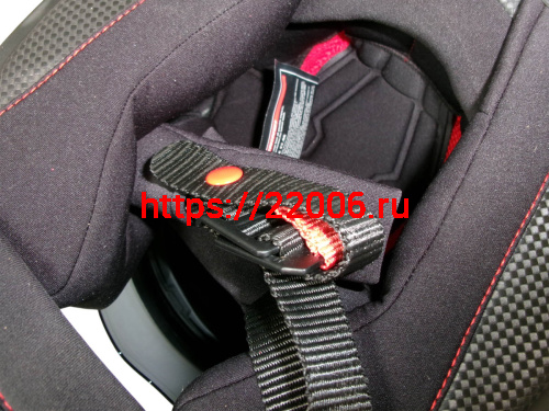 Шлем TVS RACING (Индия) STREET D/V DULL BLACK M.BLUE размер L, + пинлок в комплекте, очки фото 9