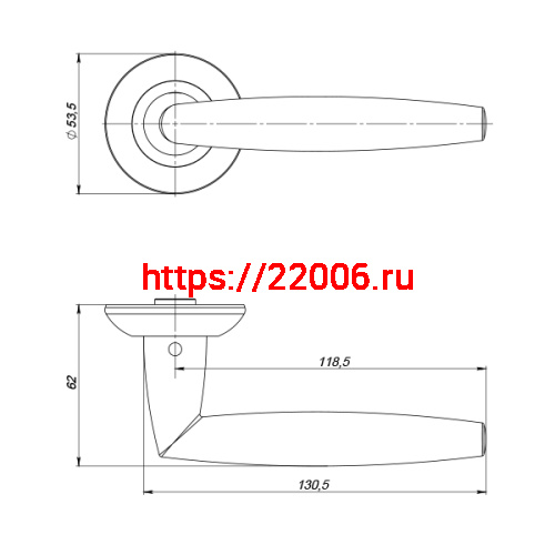 Ручка Punto (Пунто) раздельная R.ZR54.SUPREME (SUPREME ZR) ABG-6 зеленая бронза фото 2 Ручка Punto (Пунто) раздельная R.ZR54.SUPREME (SUPREME ZR) ABG-6 зеленая бронза фото 2
