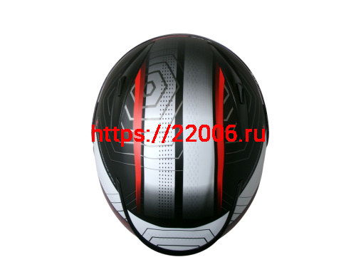 Шлем TVS RACING (Индия) STREET D/V DULL BLACK RED размер L, + пинлок в комплекте, очки фото 6