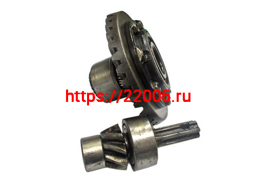 Ступица задней передачи в сборе 9 зубьев (полный комплект) Ступица задней передачи в сборе 9 зубьев (полный комплект)