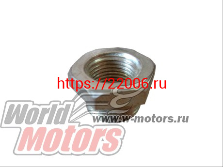 Футорка головки длинная (под ремонт свечи) с гайкой под ключ 22 мм. латунная Футорка головки длинная (под ремонт свечи) с гайкой под ключ 22 мм. латунная