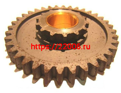 Шестерня 1 передачи вторичного вала Урал ИМЗ.8-103.04062 Шестерня 1 передачи вторичного вала Урал ИМЗ.8-103.04062