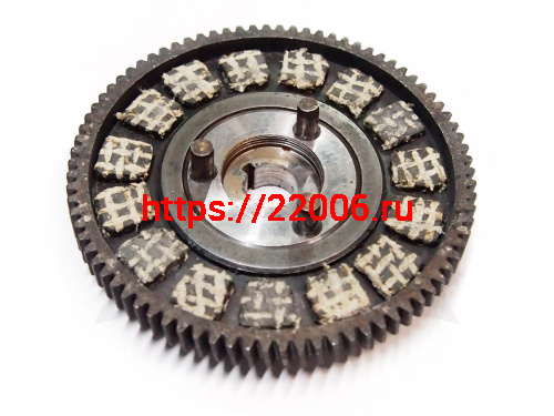 Муфта сцепления веломотор "Газуля" F50/F80 (в сборе) фото 2 Муфта сцепления веломотор "Газуля" F50/F80 (в сборе) фото 2