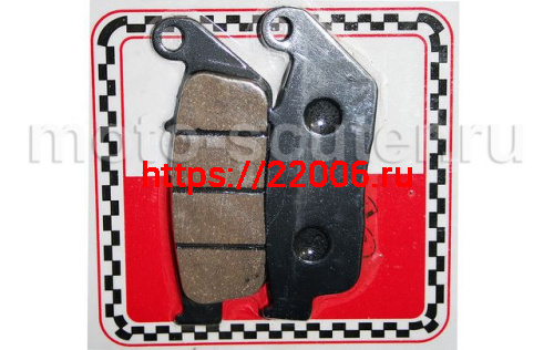 Колодки тормозные диск 1 Скутер ТММР Колодки тормозные диск 1 Скутер ТММР