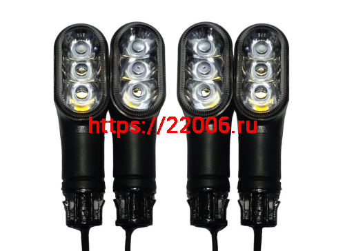 Боковой фонарь электро скутер SUMAI (компл. 4шт) (L7060000469, L7050000409, L7040000673, L703002109) Боковой фонарь электро скутер SUMAI (компл. 4шт) (L7060000469, L7050000409, L7040000673, L703002109)