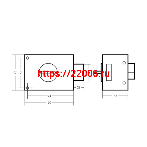 Замок Omega (Омега) накладной цилиндровый ЗН1-1.1 ГЛ серый, 5 кл. фото 3 Замок Omega (Омега) накладной цилиндровый ЗН1-1.1 ГЛ серый, 5 кл. фото 3