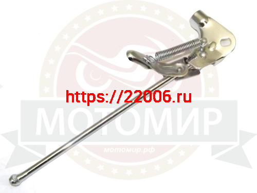 Подножка для велосипеда 28" хром большая с пружиной (TRB-1242) Подножка для велосипеда 28" хром большая с пружиной (TRB-1242)