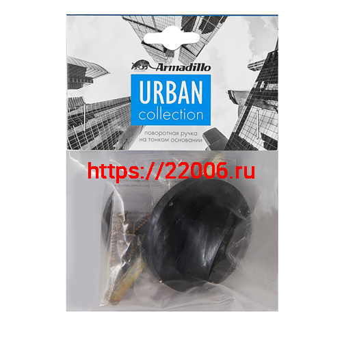 Ручка Armadillo (Армадилло) поворотная BK6.R.URS52 (WC-BOLT BK6 URS) BL-26 черный фото 3 Ручка Armadillo (Армадилло) поворотная BK6.R.URS52 (WC-BOLT BK6 URS) BL-26 черный фото 3