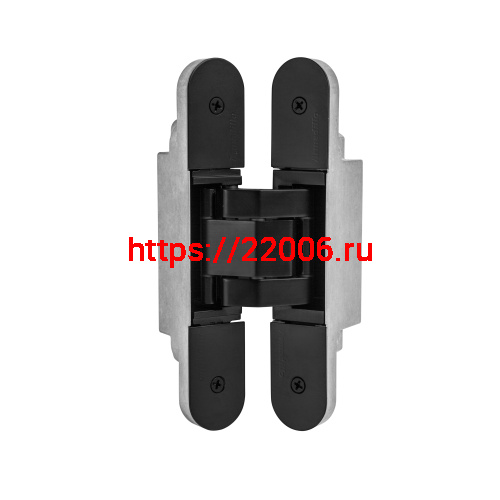 Петля Armadillo (Армадилло) скрытой установки U3D3400.TG BL черный TECH Петля Armadillo (Армадилло) скрытой установки U3D3400.TG BL черный TECH