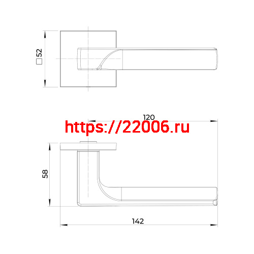 Ручка Ajax (Аякс) раздельная K.JS51.ALETTO SSG-39 сатин.золото фото 3 Ручка Ajax (Аякс) раздельная K.JS51.ALETTO SSG-39 сатин.золото фото 3