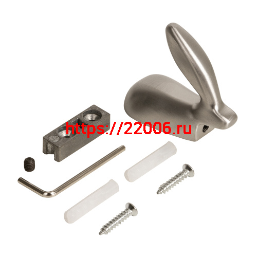 Крючок Ajax (Аякс) настенный MB-LM/K-001 SN матовый никель фото 4 Крючок Ajax (Аякс) настенный MB-LM/K-001 SN матовый никель фото 4