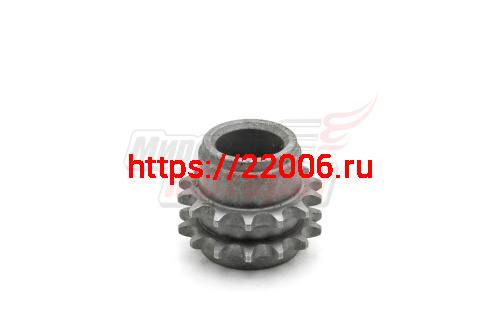 Звезда редуктора малая двухрядная 173FL/177FL Звезда редуктора малая двухрядная 173FL/177FL