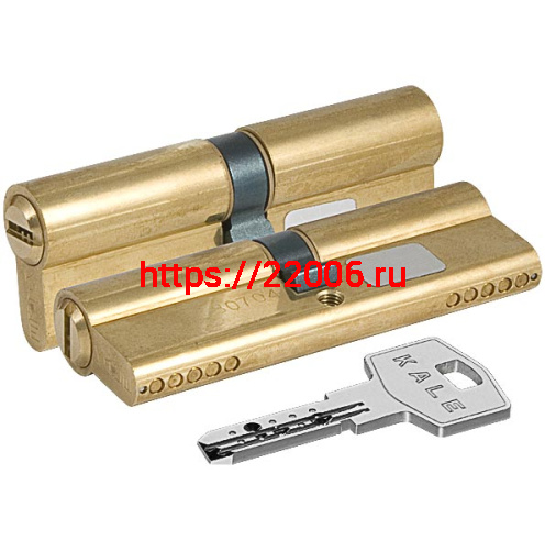 Цилиндровый Kale kilit (Кале килит) механизм 164 BN/100 (45+10+45) mm латунь 5 кл. Цилиндровый Kale kilit (Кале килит) механизм 164 BN/100 (45+10+45) mm латунь 5 кл.
