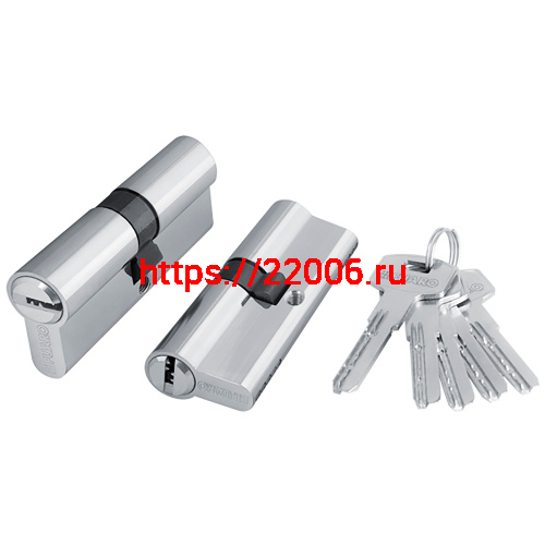 Цилиндровый Fuaro (Фуаро) механизм (200 ZA/80) 2000ZAKey80(35+10+35) CP хром 5Key Цилиндровый Fuaro (Фуаро) механизм (200 ZA/80) 2000ZAKey80(35+10+35) CP хром 5Key
