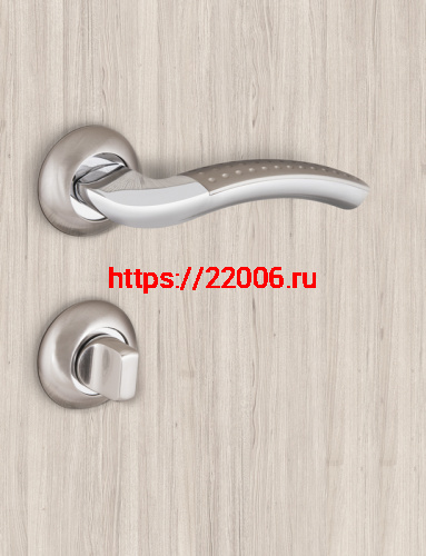 Ручка Fuaro (Фуаро) раздельная R.RM54.INTRO (INTRO RM) SN/CP-3 матовый никель/хром фото 2 Ручка Fuaro (Фуаро) раздельная R.RM54.INTRO (INTRO RM) SN/CP-3 матовый никель/хром фото 2