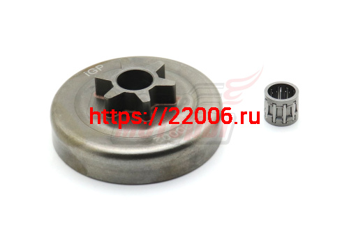 Барабан сцепления-звездочка ECHO CS3050/350WES/350TES/3500 монолитный, с сепаратором (1600002) Барабан сцепления-звездочка ECHO CS3050/350WES/350TES/3500 монолитный, с сепаратором (1600002)