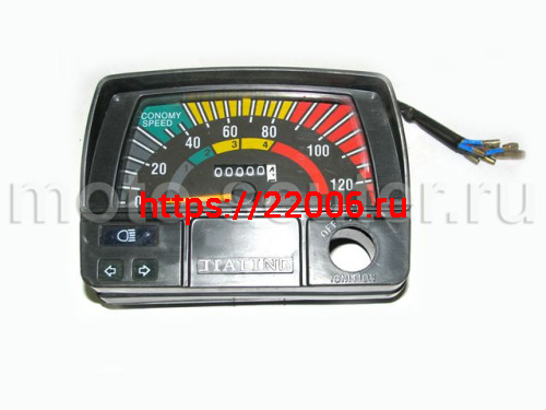 Щиток приборов (панель) квадратная мопед Дельта Щиток приборов (панель) квадратная мопед Дельта