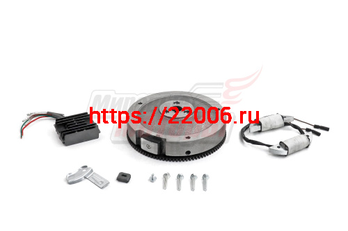 Комплект электрооб. 182FD,188FD,190FD  3A 36Вт (для ЭЛЕКТРО стартера, с венцом,маховик,выпрямитель,катушка,зажим,болты 12 мм,болты 35 мм,шайбы),(ОРИГИ