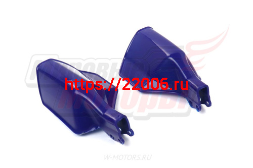 Защита рук Иж пластик синяя фото 2 Защита рук Иж пластик синяя фото 2