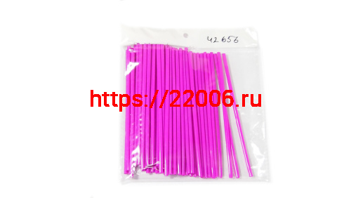 Накладки на спицы "Spoke Skins" 17/14 (компл.64шт) фиолетовый