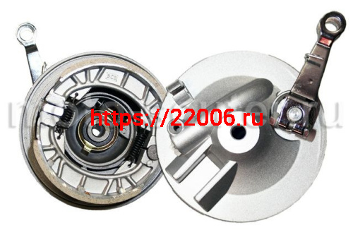 Барабан тормозной передний в сборе мопед Альфа, Дельта Барабан тормозной передний в сборе мопед Альфа, Дельта