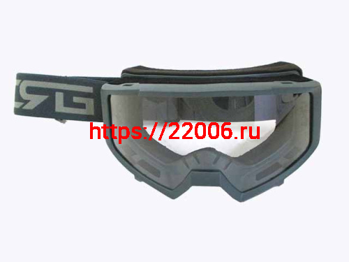 Очки YH-188B оправа серая матовая, линза прозрачная Очки YH-188B оправа серая матовая, линза прозрачная