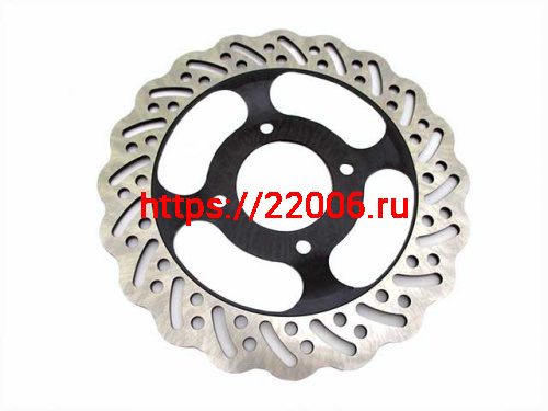 Диск тормозной задний (220x58x3) (отв: 4x57) TTR250-Rb супер качество Диск тормозной задний (220x58x3) (отв: 4x57) TTR250-Rb супер качество