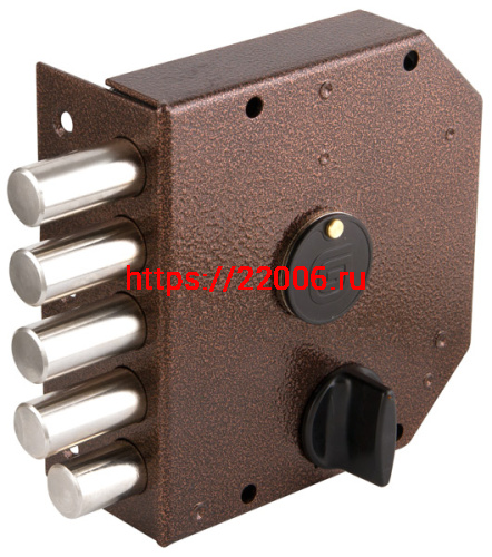 Замок Guardian (Гардиан) накладной ЗВ 20.05 левый (5 кл. ЗК.503Н-02) ЗД без ответной планки. /120:501/ Замок Guardian (Гардиан) накладной ЗВ 20.05 левый (5 кл. ЗК.503Н-02) ЗД без ответной планки. /120:501/