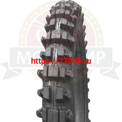 Покрышка 19" 3.75-19 (100/100-190) Л-96, с камерой, Урал, кроссовая, ПетроШина (НАБОР)