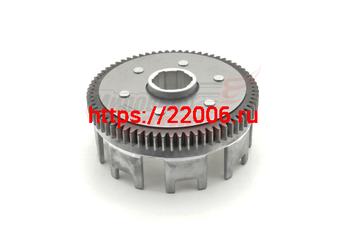 Барабан сцепления наружный 163FML-2 (200cc) (лепестки ступенчатые, шестерня широкая)LIFAN оригинал (70 зубов) Барабан сцепления наружный 163FML-2 (200cc) (лепестки ступенчатые, шестерня широкая)LIFAN оригинал (70 зубов)